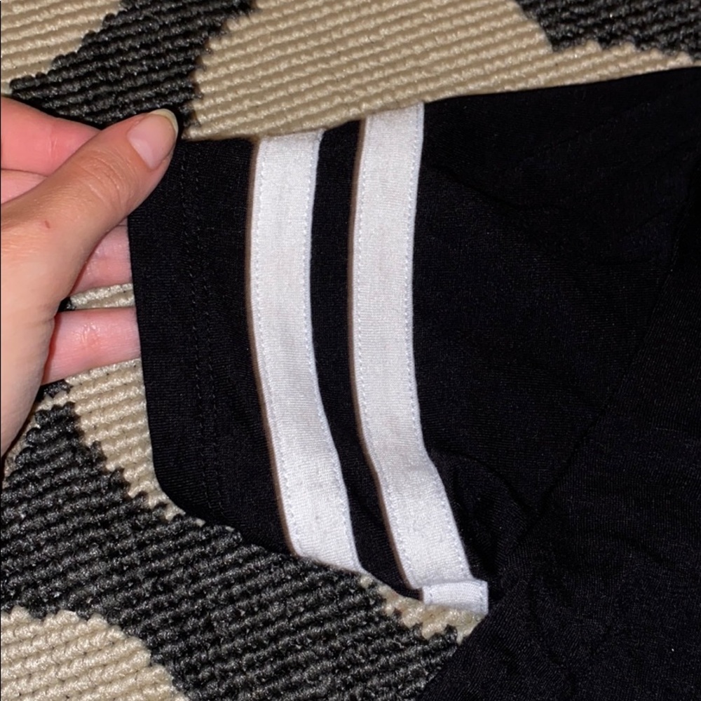 3 for $12 black lace up shirt - Picture 4 of 5